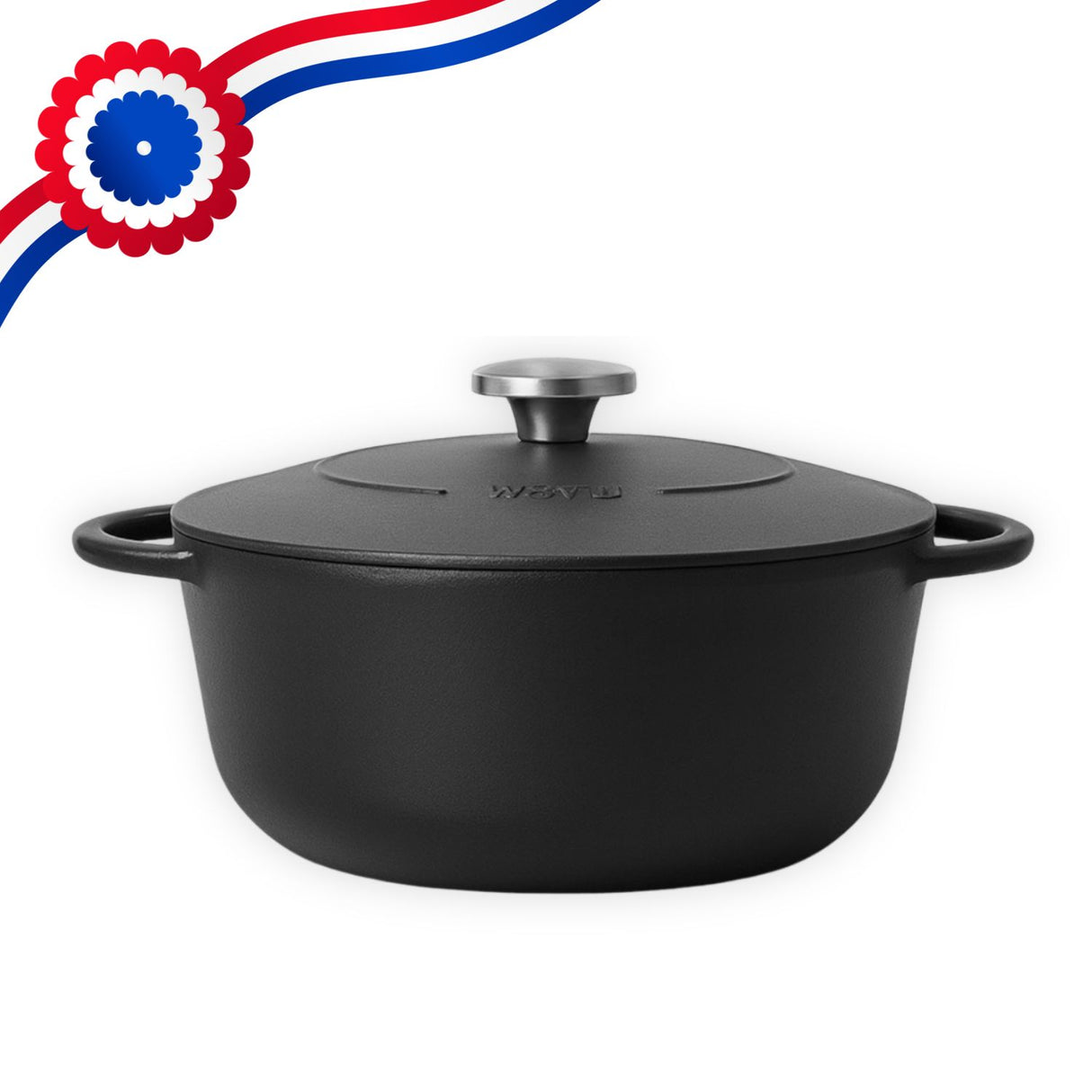 Olla De Hierro Fundido Enamel Iron Cast Wayu 28 Cm Cacerola