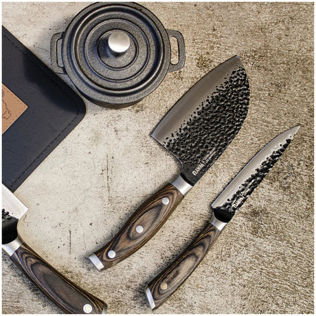 Cuchillo Hammer Hacha Serbian Wayu Limited Parrilla Asado