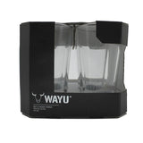 Set 4 Vasos Wayu Vidrio Grueso 475ml Crystal Glass Bebida Jugo