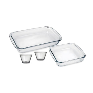Set Asadera Rectangular Asadera Cuadrada 2 Flaneras Marinex
