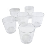 Set 6 Vasos Trago Bajo Torino Bebidas Jugos Allegra 280mL