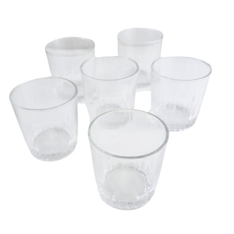 Set 6 Vasos Trago Bajo Torino Bebidas Jugos Allegra 280mL