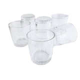 Set 6 Vasos Trago Bajo Torino Bebidas Jugos Allegra 280mL