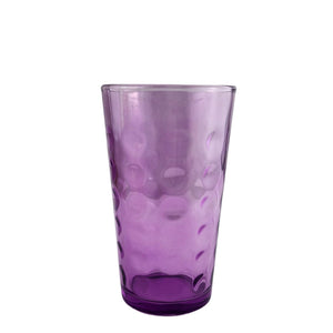 Set 6 Vasos Altos Mixed 465 mL Vidrio Full Color Allegra