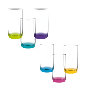 Set 6 Vasos Altos Cristar Monterrey 445 mL Vidrio