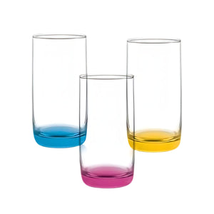 Set 6 Vasos Altos Cristar Monterrey 445 mL Vidrio