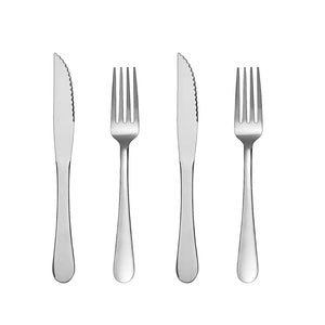 Set Cubiertos 24 Piezas Wigan Krons Acero Inoxidable