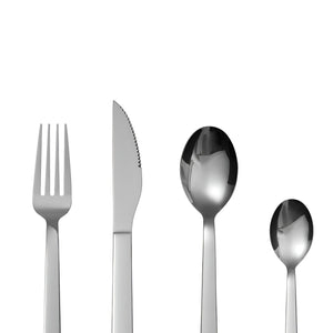 Set Cubiertos 24 Pzs Camden Krons Acero Inox Set Cuchilleria