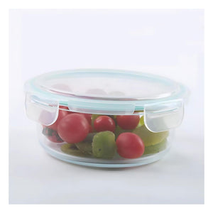 Contenedor Alimentos Hermetico Redondo 720ml Vidrio Allegra