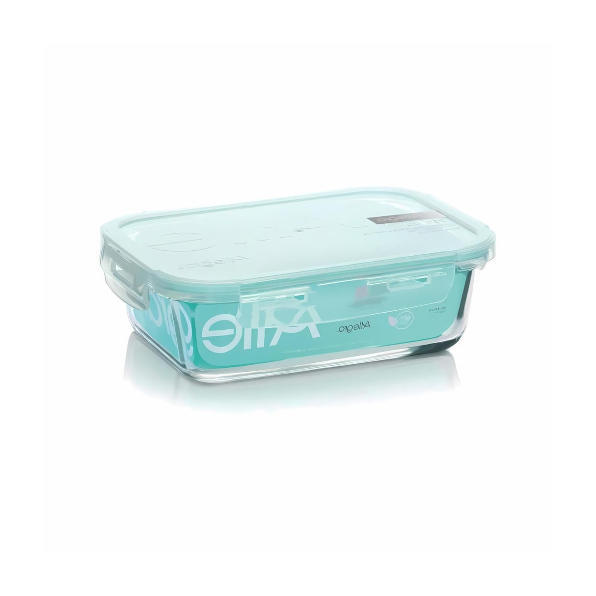 Contenedor Alimentos Hermetico Rectangular 1500ml Allegra