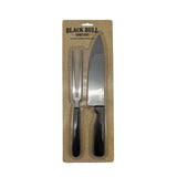 Set Cuchillo y Tenedor Parrilla Asado Acero Inoxidable Black Bull Mejora tu experiencia con este elegante set. ¡Haz tu pedido y disfruta de la cocina!-3