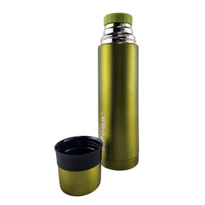 Termo Mega Slim IV 1L Acero Inoxidable Te Cafe Outdoor Verde