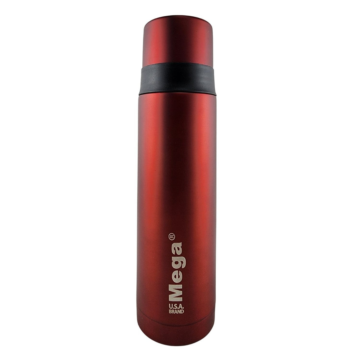 Termo Mega Slim IV 470mL Acero Inoxidable Metalico Te Cafe Rojo