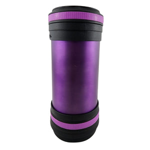 Termo Mega Maxx 600mL Comidas Metalico Acero Inoxidable Morado