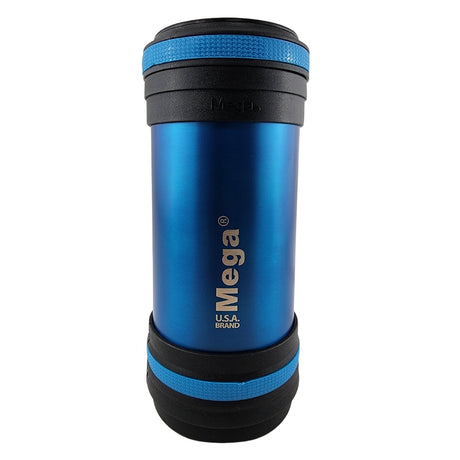 Termo Mega Maxx 600mL Comidas Metalico Acero Inoxidable Azul