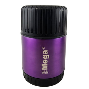 Termo Mega Magnum 500mL Comidas Metalico Acero Inoxidable Morado