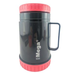 Termo Mega New Magnum 750mL Boca Ancha Comida Caliente Rosa Rosa