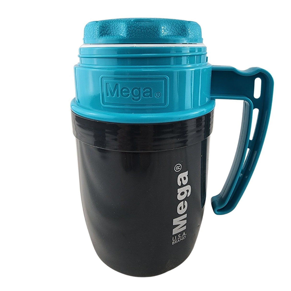 Termo New Mega 430mL Comida Caliente Boca Ancha Colores Celeste