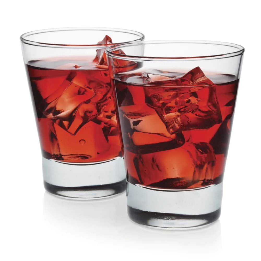 Set X6 Vasos Bajos De Vidrio 347ml Modelo London Elegancia y versatilidad para tus bebidas. ¡Haz tu pedido y disfruta de cada sorbo!-2