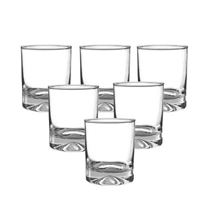 Set 6 Vasos Bajos Modelo Manhatan de 340mL Agua Tragos Jugo-4