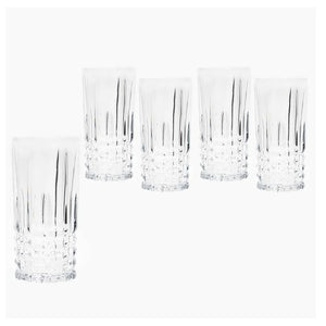 Display 6 Vasos Altos Modelo Birmingham De 360cc Trago Jugo-2