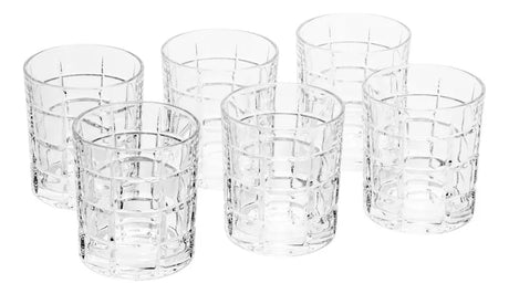 Set De 6 Vasos Bajos 350Cc Modelo Glasglow Jugos Bebidas. Disfruta de bebidas con estilo y elegancia. ¡Haz tu pedido y mejora tu experiencia de bebida!-1