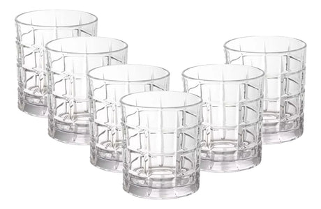 Set De 6 Vasos Bajos 350Cc Modelo Glasglow Jugos Bebidas. Disfruta de bebidas con estilo y elegancia. ¡Haz tu pedido y mejora tu experiencia de bebida!-2