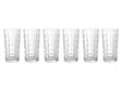 Set De 6 Vasos Altos 380Cc Modelo Glasglow Jugos Bebidas Mejora tu experiencia al servir bebidas con estos elegantes vasos. ¡Compra ahora y disfruta!-1
