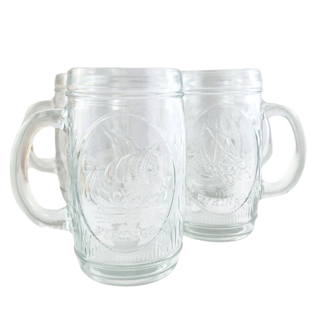 Set 4 Vasos Shop Modelo Vikings De 480mL Vaso Shopero Tragos Disfruta de tus bebidas con estilo y durabilidad. ¡Haz tu pedido ahora y mejora tu cristalería!-1