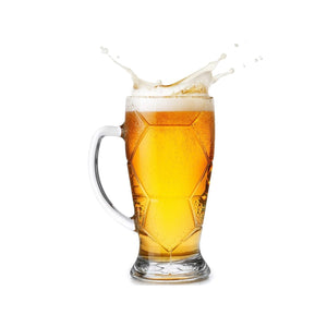 Set de 2 vasos shoperos Ziel de vidrio resistente, 600 ml, diseño elegante, ideales para disfrutar cerveza en reuniones.-1-4-1-1