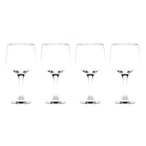 Set de 4 copas de gin tonic de vidrio transparente, 653 ml, diseño elegante y resistente, ideales para cócteles en eventos y reuniones.-1