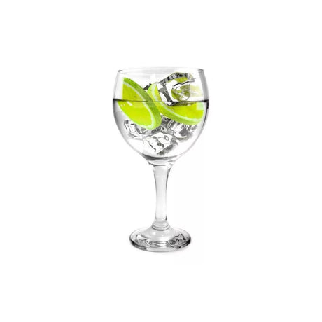 Copa de vidrio Nadir de 600 ml, transparente y ergonómica, ideal para Gin Tonic y cócteles. Resistente y apta para lavavajillas.-2