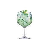 Copa de vidrio Nadir de 600 ml, transparente y ergonómica, ideal para Gin Tonic y cócteles. Resistente y apta para lavavajillas.-3