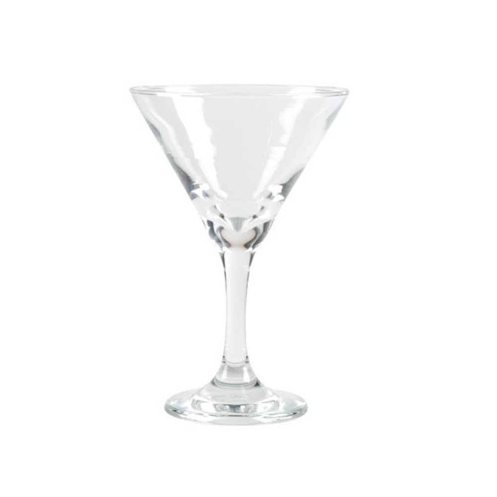 Copa Cocktail Martini Cristar de vidrio transparente, 270cc, elegante y duradera, ideal para servir cócteles en eventos formales e informales.-2