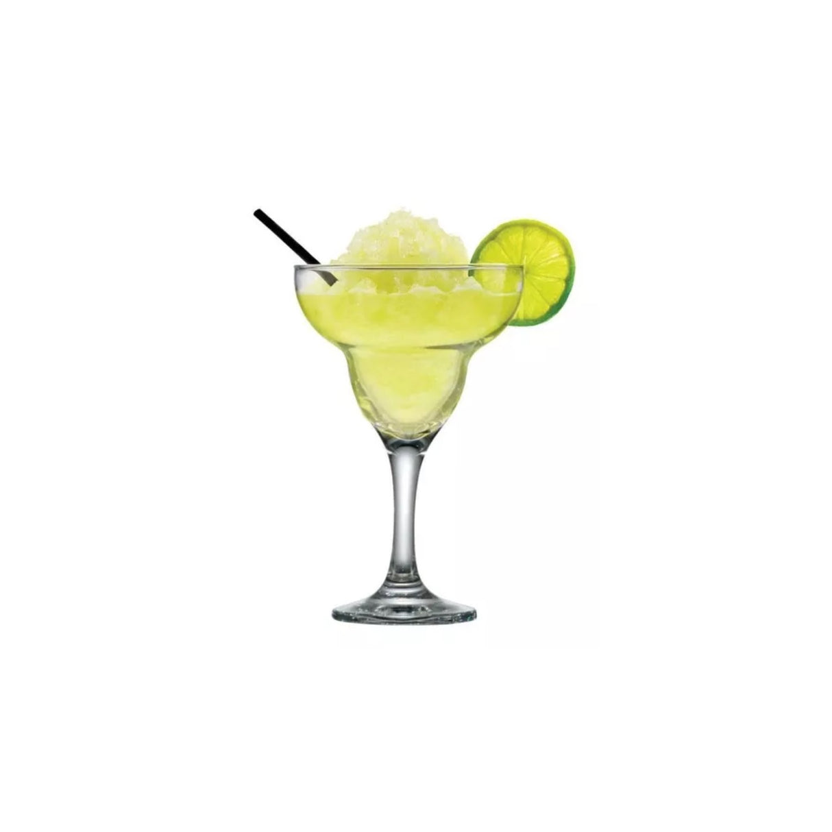 Copa Margarita de 335cc en vidrio transparente, resistente y elegante, ideal para cócteles como Margaritas y Daiquiris.-3