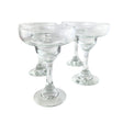 Set de 4 copas para margarita de vidrio elegante y resistente. Perfectas para cócteles y postres. ¡Compra hoy y eleva tu coctelería!-1-1-1