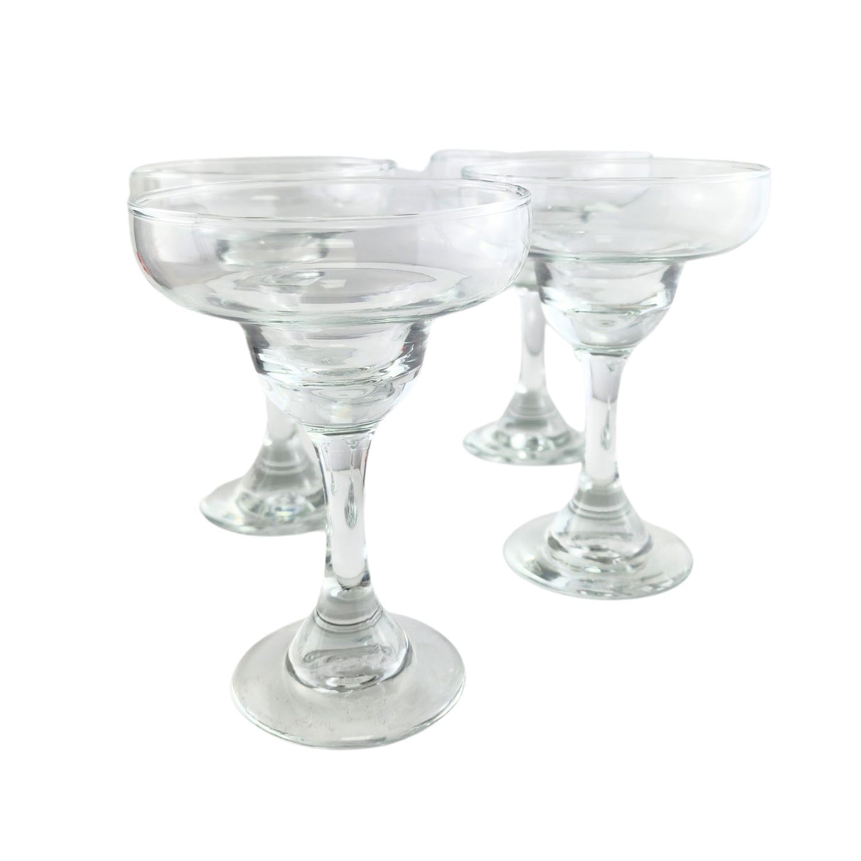 Set de 4 copas para margarita de vidrio elegante y resistente. Perfectas para cócteles y postres. ¡Compra hoy y eleva tu coctelería!-1-1-1