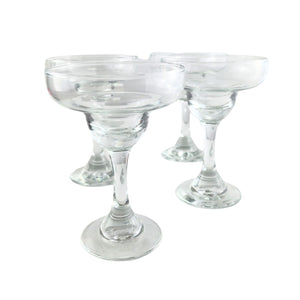 Set de 4 copas para margarita de vidrio elegante y resistente. Perfectas para cócteles y postres. ¡Compra hoy y eleva tu coctelería!-1-1-1