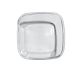Set de 3 fuentes cuadradas de vidrio templado, aptas para horno y microondas, ideales para hornear y almacenar alimentos.-2-1-1-1