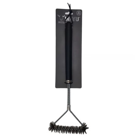 Cepillo de Parrilla Acero Inoxidable 45cm Asado Wayu