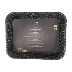 Asadera Horno Wayu Antiadherente Con Mangos Cocina 39x29cm
