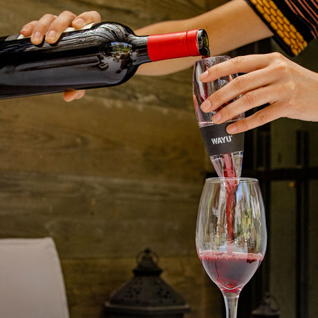 Aireador con Filtro Wayu Vinos Decantador Premium