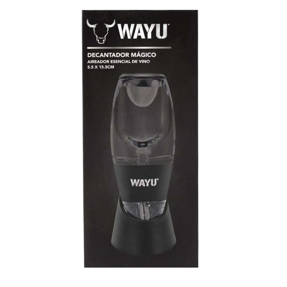 Aireador con Filtro Wayu Vinos Decantador Premium