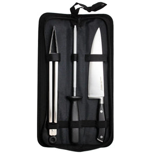 Set Parrillero Wayu 3 Piezas Con Funda Quincho BBQ Parrilla Asados perfectos con herramientas de calidad. ¡Haz pedido y mejora tu experiencia de parrilla!-1