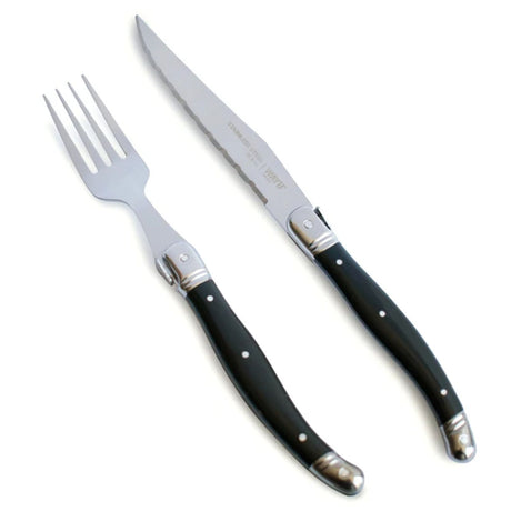 Set Cubiertos 8 Piezas Black Wayu Elegancia y Funcionalidad en Cada Comida Mejora tus comidas con estilo y comodidad. ¡Adquiere el tuyo ahora!-2