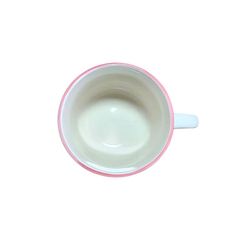 Set de 6 tazas de té de porcelana blanca con borde dorado, 350mL, resistentes al calor, ideales para ocasiones especiales y uso diario.-1-2-1-1