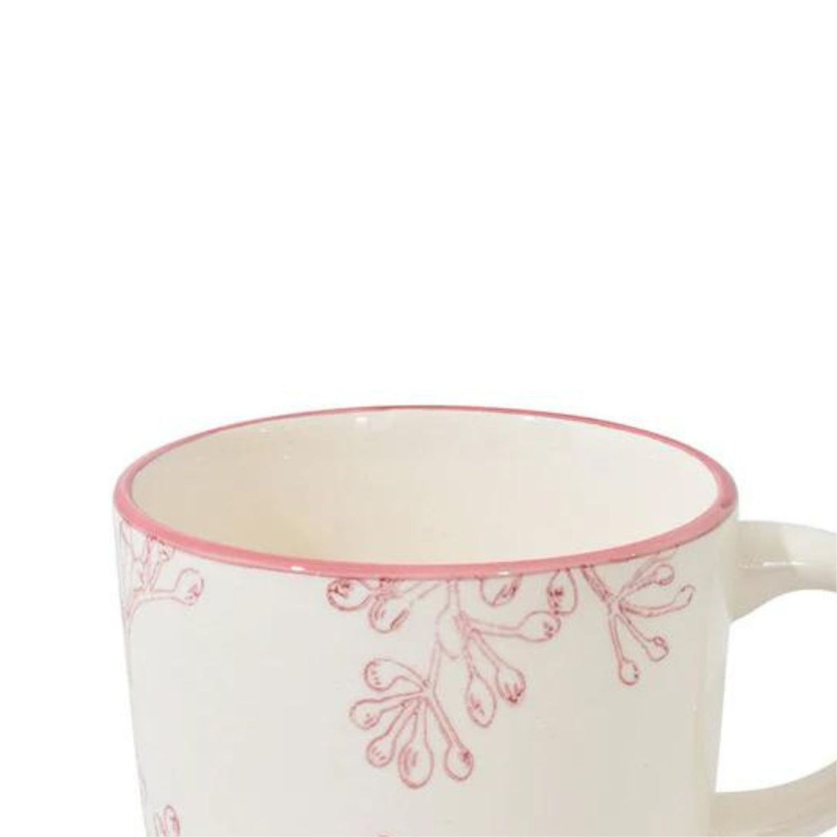 Set de 6 tazas de té de porcelana blanca con borde dorado, 350mL, resistentes al calor, ideales para ocasiones especiales y uso diario.-3