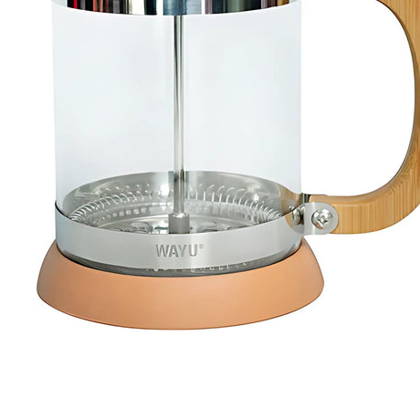 Prensa Francesa de 800mL Wayu Elegancia y Sabor en Cada Taza Disfruta de un café delicioso y aromático en casa. ¡Prepara tu bebida favorita ahora!-2