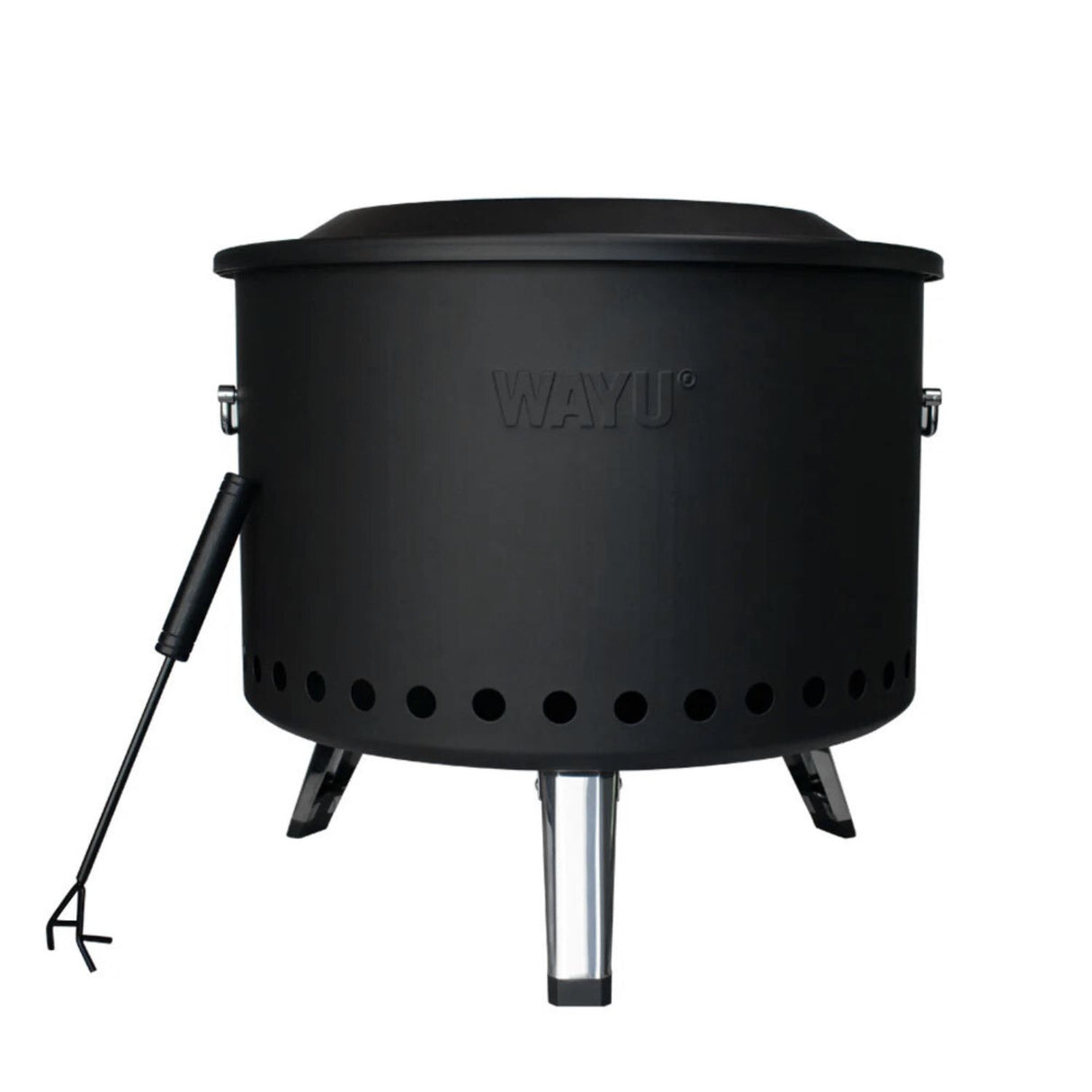 Fogon Brasero Doble Combustion 55cm Wayu Asado Parrilla