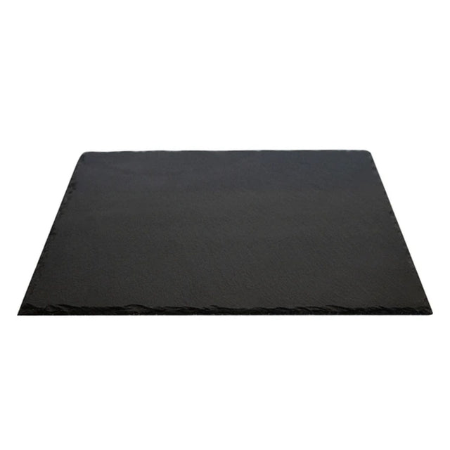 Plato Cuadrado de Piedra Pizarra 25cm Wayu Elegancia y Alta Durabilidad. Disfruta de su sofisticación y resistencia. ¡Haz tu compra ahora y transforma tu mesa!-1